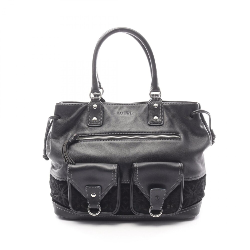 Loewe Anagram Handbag Leather Suede #273348L60B
